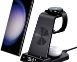 Wireless Charger For Samsung S23 Ultra, Samsung Charging Station With Cl... - $79.99