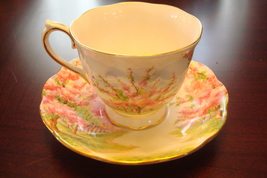 Compatible with Royal Albert Cup and Saucer Made in Compatible with England, Blo - £35.96 GBP