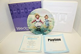 Vintage 1982 Wedgewood Playtime My Memories Collection Mary Vickers 8&quot; Plate - £14.79 GBP