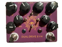 Hot Box Pedals HB-DD Dual Drive II V4 Overdrive + Dist + 4 Togl Marshall... - $74.80