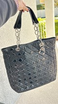 Dior Black Quilted Cannage Soft Leather Lady Dior Tote - $790.02