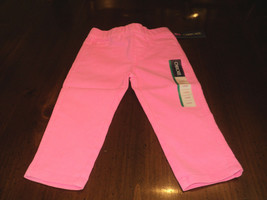 NEW Cherokee Girls 18 Months Jeans Daring Pink Skinny Tapered Legs - £9.58 GBP