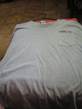 Men&#39;s XL Gildan Heavyweight Shirt W/Pocket Custom Extrusion Inc. Sheffie... - $13.96
