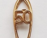 Collector souvenir spoon 50th anniversary rhinestones goldtone  1  thumb155 crop