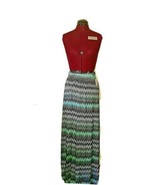 Loveappella Maxi Skirt Multicolor Women Banded Elastic Waist Size Medium - $33.08