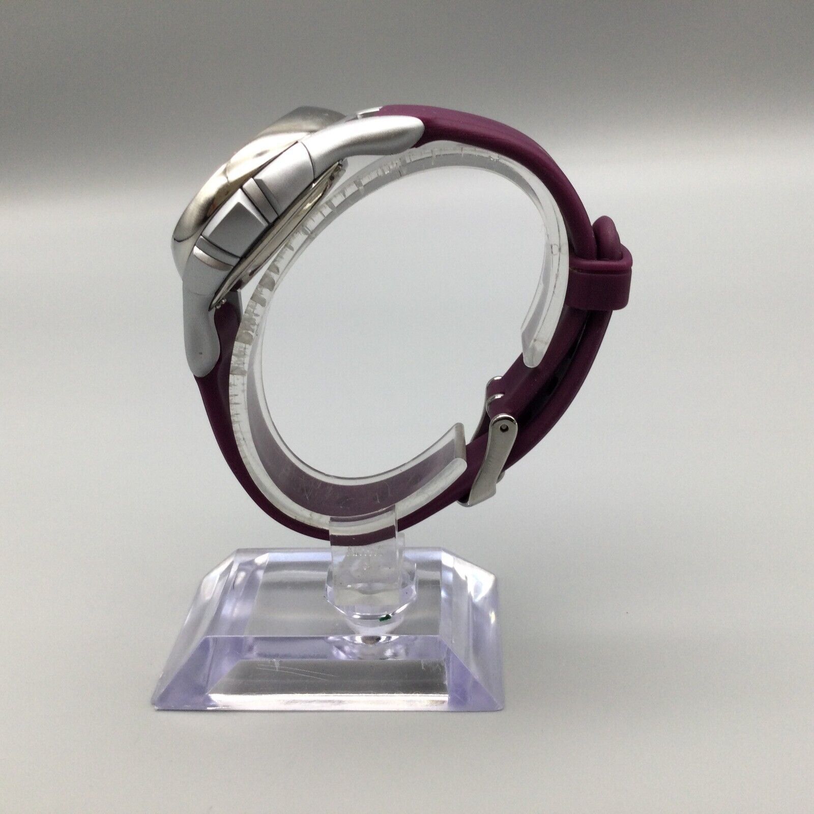 Timex Ironman Triathlon Watch Women 35mm Purple 50 Lap 100M New Battery