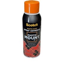 Scotch 6094 10.25 oz Photo Mount Spray Adhesive - Dries Clear New - $23.75