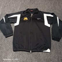 Nike UofM Gophers Track Volleyball Jacket Adult Small Black Full Zip - $18.47