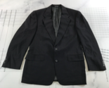 Vintage Burberrys Blazer Suit Jacket Mens 39R Navy Blue Two Button Wool USA - $49.49