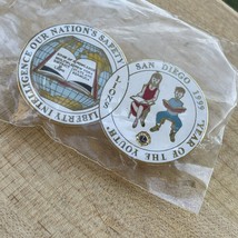 1999 Multiple District 20 New York San Diego Safety Lions Club Lapel Pin... - $386.77 MXN
