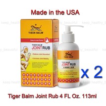 Tiger Balm Joint Rub 113ml x 2 Bottles Reduces Joint Discomfort - £31.77 GBP