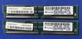 2x 8MB 2Mx32 EDO 72-pin Non-Parity 60ns 16-Chip RAM SIMM Memory 16MB - £9.69 GBP