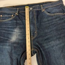 Levi's 505 Men's Blue Cotton Denim Jeans Size W40 × L32 image 7