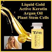 TAHE BOTANIC Liquid Gold Pure Keratin Active Plant Stem Cells Argan oil 1x10 ml  image 2