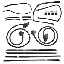 17Pcs Door Tailgate Weatherstripping Seal Kit For 1978-1987 El Camino Caballero - £123.45 GBP