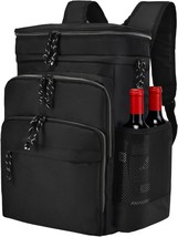 Backpack Cooler Leak Proof Double Decker: An Ideal Insulated Soft Cooler Bag For - £38.10 GBP