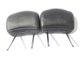 Pair Of Black Front Headrests Have Wear OEM 2007 Infiniti FX35 - $331.97 MXN