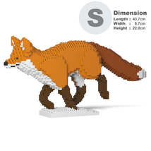 Fox Sculptures (JEKCA Lego Brick) DIY Kit - $86.00
