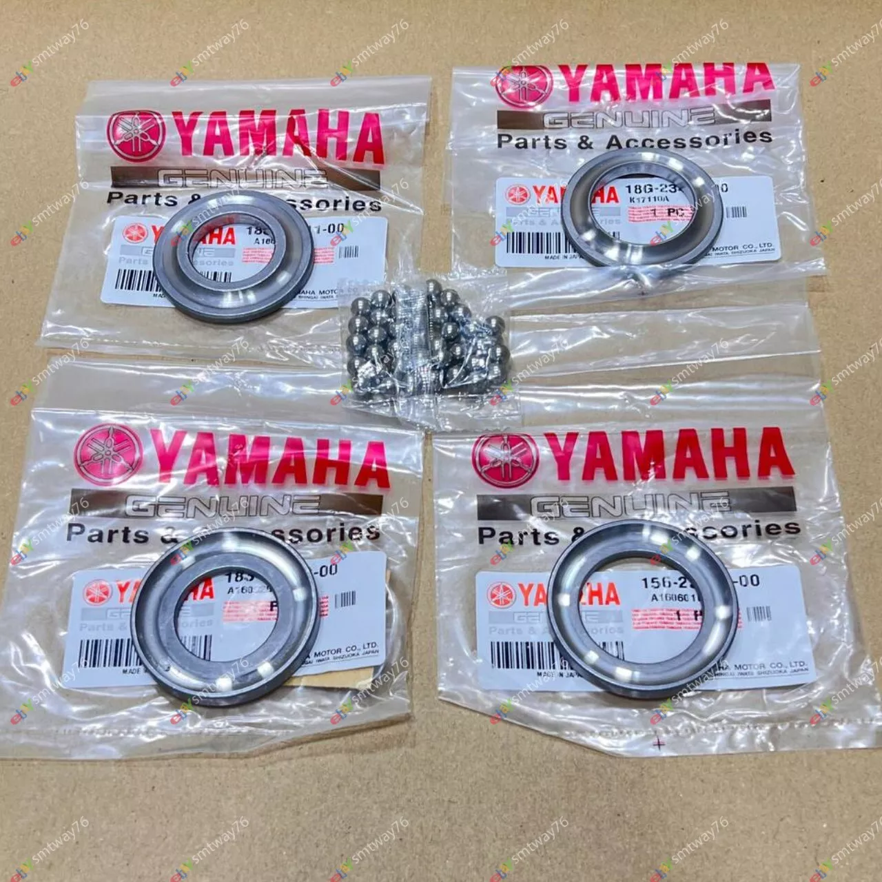 Yamaha Rx-z 135 Fork Cone Bearing Set Original DHL EXPRESS - £53.40 GBP
