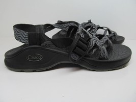 Chaco Updraft Eco Tread  Sandals Black Waves Womens Size 8 M (J105182) Excellent - £47.05 GBP