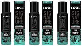 Axe Signature Mysterious No Gas Deodorant Bodyspray For Men 154 ml (Pack of 3) - £32.32 GBP