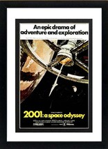 2001 Space Odyssey Framed Movie Poster Print 12x15 - $53.87