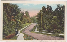 Scene Near Lamar Missouri MO Postcard Vintage Appleton City - £2.35 GBP