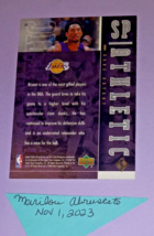 1999-2000 SP Authentic Athletic Kobe Bryant A8 Los Angeles Lakers - £7.59 GBP