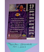 1999-2000 SP Authentic Athletic Kobe Bryant A8 Los Angeles Lakers - $13.02 CAD