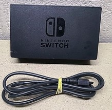 Nintendo Switch Dock - Black (HAC-007) Dock Only W/ HDMI Cord - $29.89