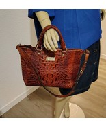 BRAHMIN Ladies MINI ASHER ALMOND TOASTED  LEATHER SATCHEL SHOULDER BAG H... - $1,653.91 MXN