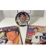 Mickey Mantle 1995 Hamilton Collection Plate &quot;The Mick&quot;  &amp; 2Free BB Card... - $240.84 MXN