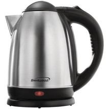 BRAND NEW Brentwood KT-1790 1.7L Stainless Steel Cordless Electric Kettle - £47.44 GBP