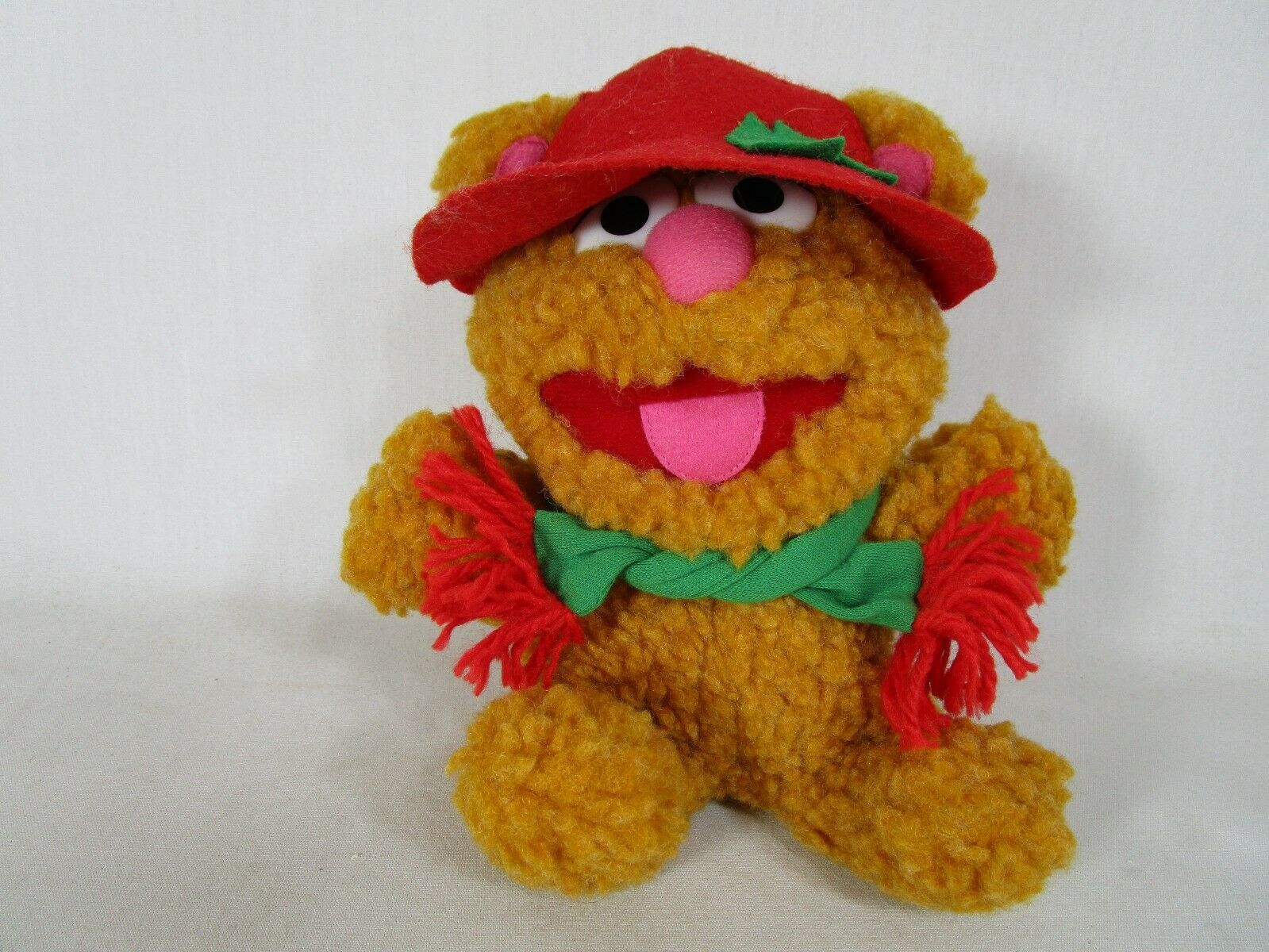 1987 McDonald's Baby Fozzie Bear Muppets Christmas Plush Toy Jim Henson Vtg Gift - £7.88 GBP
