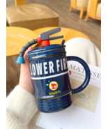 office coffee mug with lid with spoon funny cup - $55.12
