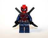 Deadpool Spider-man&#39;s wild  Marvel  Custom Minifigure - $4.30