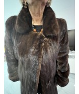 Vintage Brown Mink Full Length Fur Coat - Women&#39;s Medium - $11,138.71 MXN
