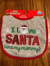 Neat Solutions Merry Christmas Baby Bib NWT Ships N 24h - £11.09 GBP