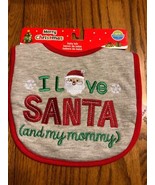 Neat Solutions Merry Christmas Baby Bib NWT Ships N 24h - $14.83
