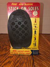 Vintage NOS Auburn Rubber Non-Marking Stick-On Soles Repair Kit NIP - $10.95