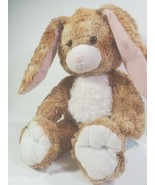 Build A Bear Plush Bunny Brown Pink Ear Floppy 16 inch kids gift toy - £16.02 GBP