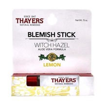 Thayers Lemon Scent Blemish Stick with Witch Hazel Aloe Vera .23oz, 2 Pack - £11.01 GBP