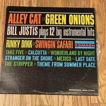 Bill Justis &#39;Alley Cat Green Onions&#39; Vinyl LP Monaural Record 1962 MGS 2... - $4.49