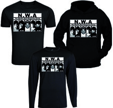 NWA Hoodie Dr.Dre Eazy E Ice Cube Hip Hop Rap beats T-shirt Long Sleeve S - 3XL - £7.28 GBP