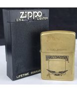 Rare Zippo Lighter 1932-1990 vintage Harley Davidson Brass case matching... - €153,65 EUR