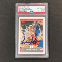 2006-07 Topps #203 Adrian Griffin Signed Card AUTO PSA Slabbed Bulls - £35.95 GBP