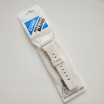 Watch Band 23mm White Strap Casio BA-110-7A1 BA-110-7A3 BA-125-7A BA-110LB-7A - £50.74 GBP