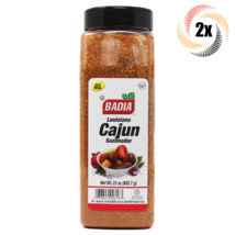 2x Pints Badia Louisiana Cajun Seasoning | 23oz | Gluten Free! | Sazonador - £24.83 GBP