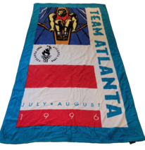 Vintage Rowing 1996 Atlanta Olympic Games USA Beach Towel Sculling - £11.43 GBP