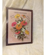 &quot;Grandmother&quot;, &quot;Always Loving, Always Understanding&quot; Decorator Wall Plaque - £6.22 GBP